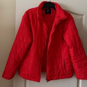 New York & Company Vibrant Red Outerwear